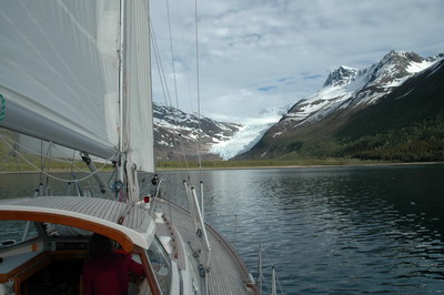 Glacier from Mahina